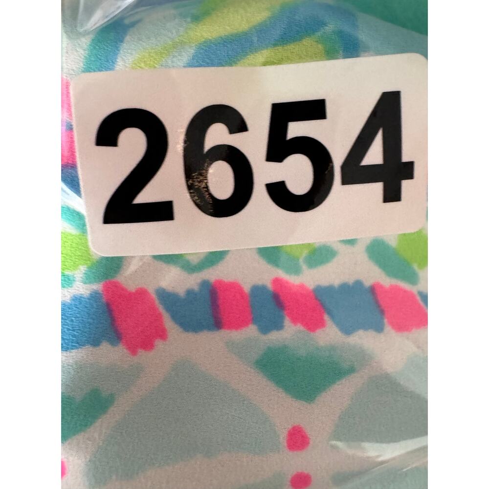 Lilly Pulitzer Lyle Tank Top Women's S Multicolor Maraca My World Tropical Beach - Picture 8 of 8